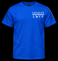 💙🤍 Royal Loyalty Tee — Royal Blue / White
