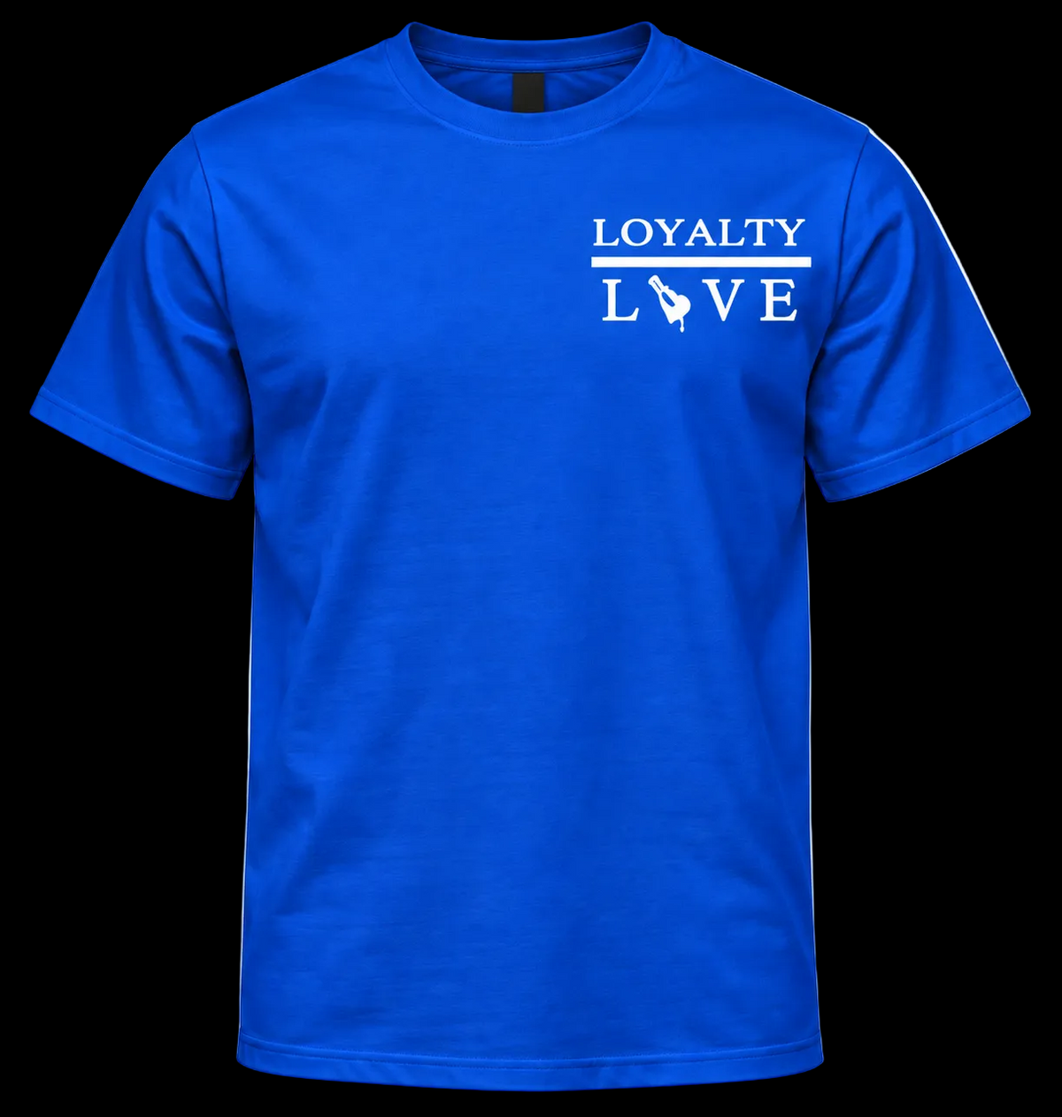 💙🤍 Royal Loyalty Tee — Royal Blue / White